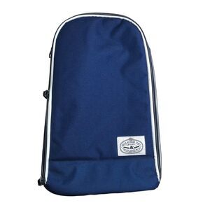Poler Travel Carry Bag Camera Compartments Blue Zipper Padded “ X “ X “